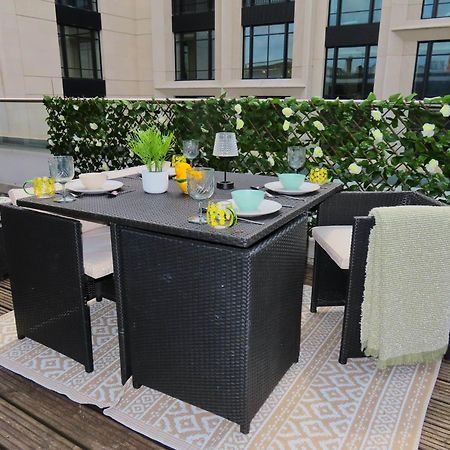 Spacious 3-Bed 3-Bath Luxury Apartment With Balcony Hyde Park London Eksteriør bilde